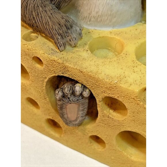 Charming Tails Fitz and Floyd Say Cheese Mouse Figurine 89/167 - Picture 6 of 12